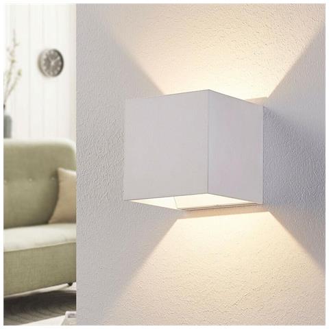 Applique A Parete Faretto 52 Led Luce Naturale 22 W Esterno Interno Ip65 Es66bn - Foto 1
