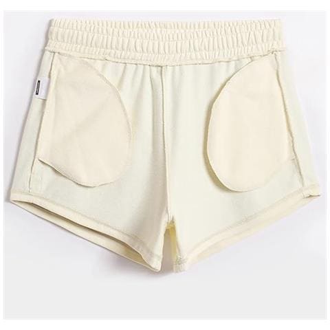 Pantaloncini Della Tuta Corti Da Donna Beige Xl - Foto 4