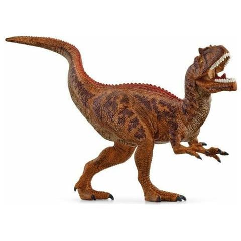 Schleich Dinosaurs 15043 Action Figure Giocattolo (schleich Dinosaurs Allosaurus Toy Figure, 4 To 12 Years, Brown [15043 - Foto 1