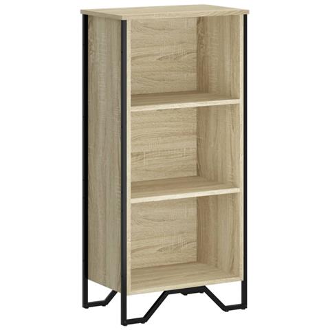 Lusso Casadino - Libreria Rovere Sonoma 50x31x106 Cm In Legno Multistrato - Foto 1