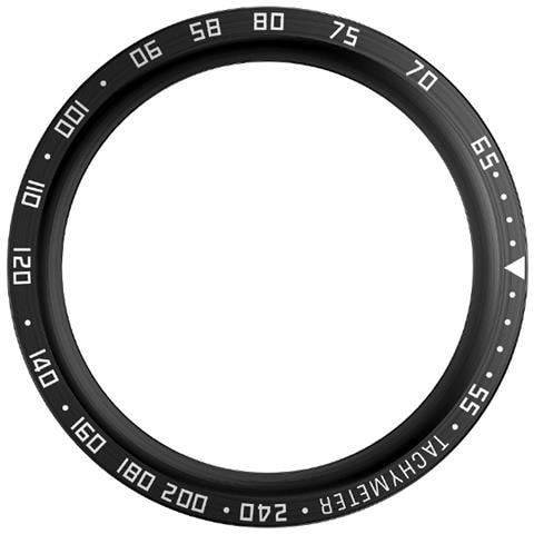 Lunetta Nera Con Indicatori Bianchi Per Galaxy Watch 5 Pro - Foto 2