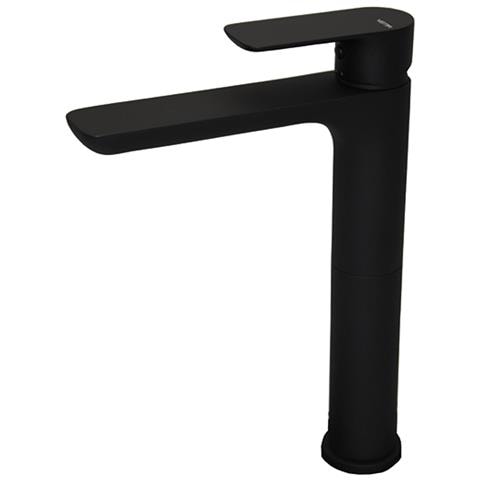 Miscelatore Lavabo Alto Con Scarico Vema Slate V14020 Nero Opaco - Foto 1