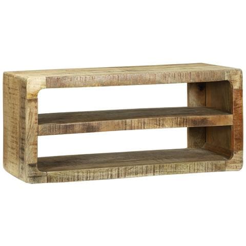 Mobile per TV 80x32x36 cm Legno massello di mango - Foto 2