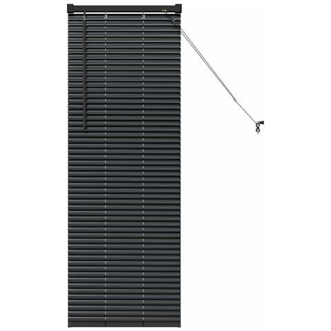 Tenda per Finestra con tende Nero Alluminio - Foto 1