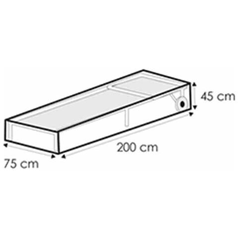 Copertura Per Lettino Trasparente  Telo Protettivo 200x75x45cm - Foto 2