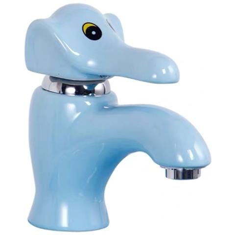 Rubinetto per lavabo da bagno, Blackswan, tipo M287 Elephant, modello blu, misura 16 cm - Foto 1