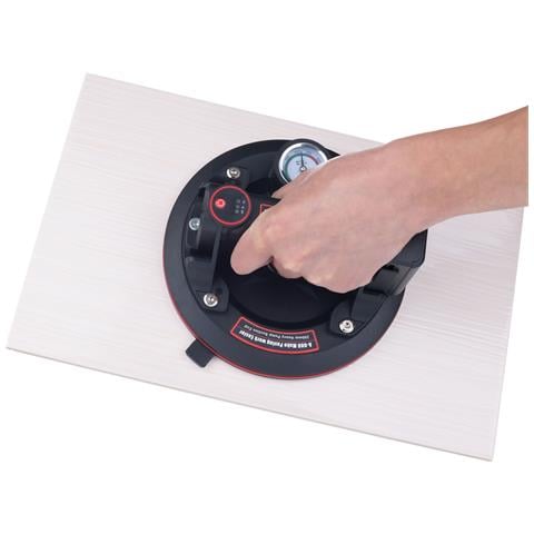 Ventosa A Batteria Per Piastrelle - Indicatore Intelligente E Manometro | Portata 200 Kg, Diametro 200 Mm | Superfici Lisce - Foto 8