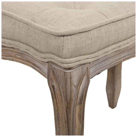 Panchina In Legno Imbottita 50x36x47h Cm - Foto 2