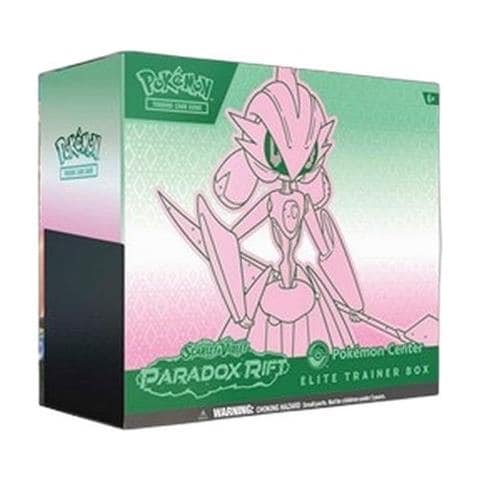 Pokemon Paradox Rift Iron Valiant Pokemon Center Elite Trainer Box - Foto 1