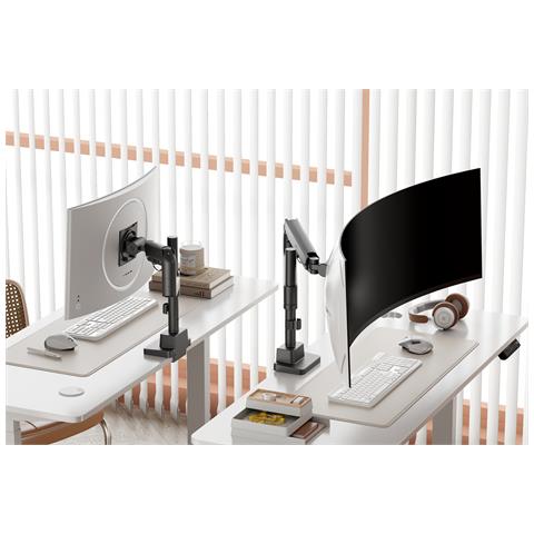 Supporto per monitor singolo, 57", 27 kg - Foto 7
