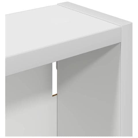 Armadio da bagno a muro con lo scaffale Bianco 40 x 10 x 50 cm - Foto 9