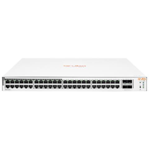 Aruba Networking Aruba Instant On 1830 48G 24p Class4 PoE 4SFP 370W Gestito L2 Gigabit Ethernet (10/100/1000) Supporto Power over Ethernet (PoE) 1U - Foto 1