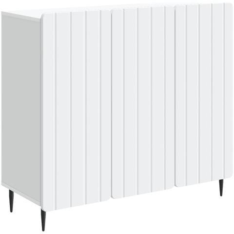 Credenza Bianco 89 x 34,5 x 82 cm Legno ingegnerizzato - Foto 1