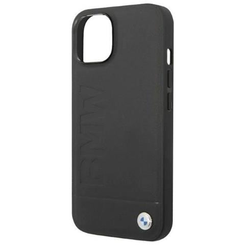 Custodia Bmw Bmhmp14msllbk Per Iphone 14 Plus 6.7 Nera / Custodia Nera Con Logo Signature E Stampa Magsafe - Foto 1