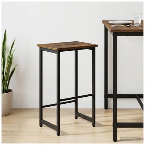 Sgabello da bar Rovere Fumo 40 x 32 x 74 cm - Foto 2