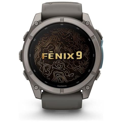 Fenix 9 1.4" AMOLED 51 mm Digitale 454 x 454 Pixel Touch Screen Titanio Wi-Fi GPS (Satellitare) - Foto 2