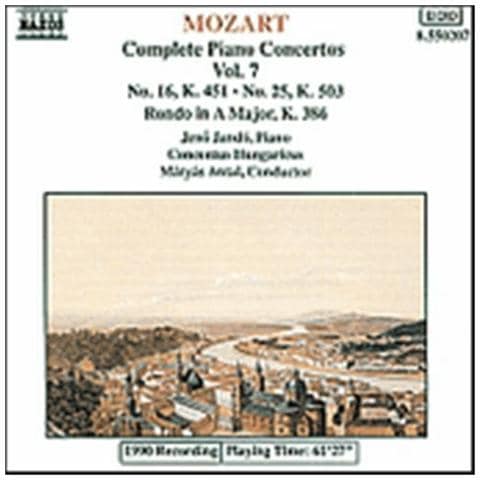 Mozart Wolfgang Amadeus - Concerti X Pf Vol. 7 (integrale) : Concerto X Pf E Orchestra N. 16 K 451, N. 25 K - Foto 1