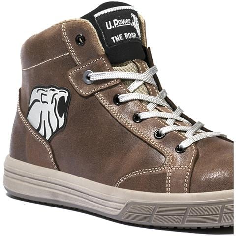 Scarpa antinfortunistica alta N 44 U-Power suola traspirante Classe S3 SRC - Foto 3