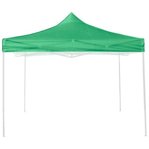 Tetto Gazebo Richiudibile 3x3mt Ricambio Tessuto Oxford 600d Impermeabile 9004/1 - Foto 2