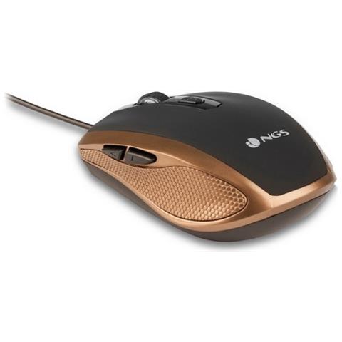 Tick Gold USB Ottico 1600DPI Mano destra Oro mouse - Foto 2