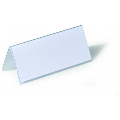 Segnaposto Da Tavolo 61/122x150 Mm Hxl Trasparente 25pz - Foto 1