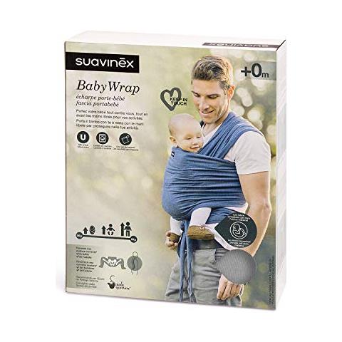 400.870 Bambino Wrap Portabebe Fascia Elastica - Grigio - Foto 2