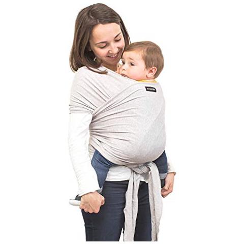 400.870 Bambino Wrap Portabebe Fascia Elastica - Grigio - Foto 4