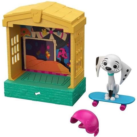 101 Dalmata Street La Carica Dei 101 Disney Cuccia Impilabile Casetta Con Dalmata Dolly E Accessori Giocattolo Per Bambini 5+ Anni Multicolore Gbm28 - Foto 6