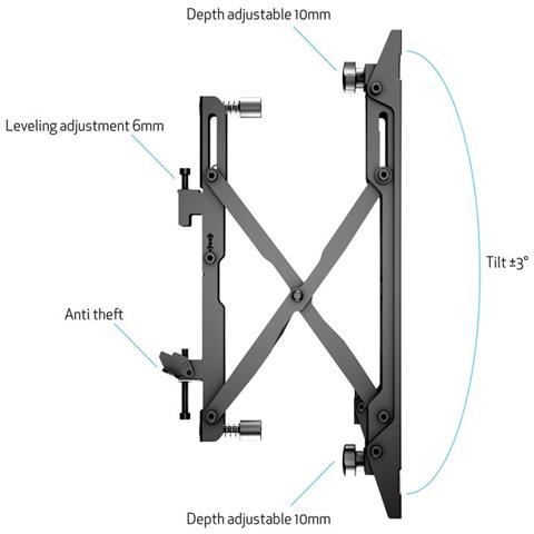 Vesa 400 Pull-out Brackets Pro Series Part - Foto 23