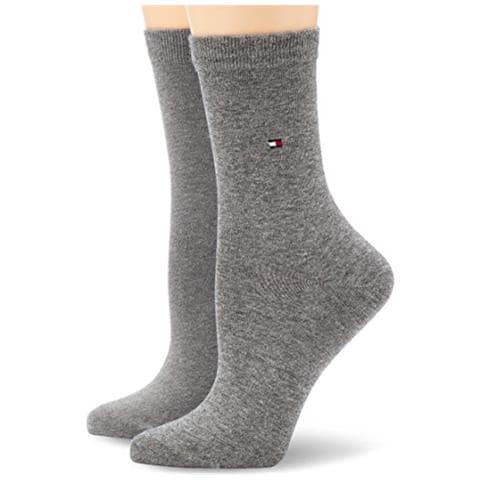 Th Women Sock Casual 2p, Calze Da Donna, Grigio, 35-38, Pacco Da 2 - Foto 1