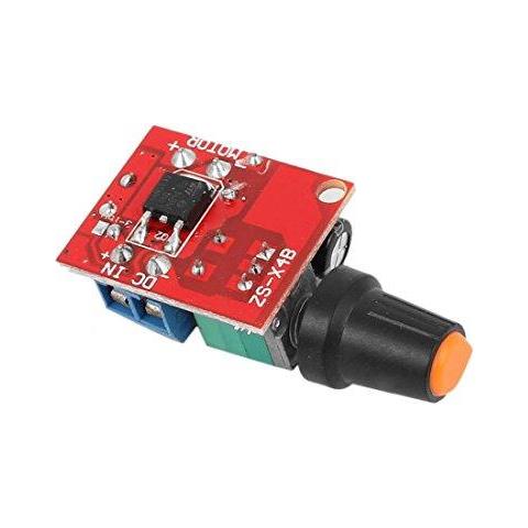 Autista Del Motore Di Cc Di Controllo Di Velocit Consiglio 3v-35v 5a Pwm Variazione Continua Cc 3v 6v 12v 24v 35v Di Tensione Variabile Dimmer Governatore Commutazione Corporatura Con Indicatore Led E Interruttore Di Funzione - Foto 2
