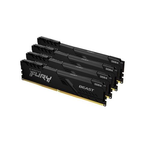Memoria Dimm Fury Beast 32 GB (4x8 GB) DDR4 3200 MHz CL16 - Foto 1