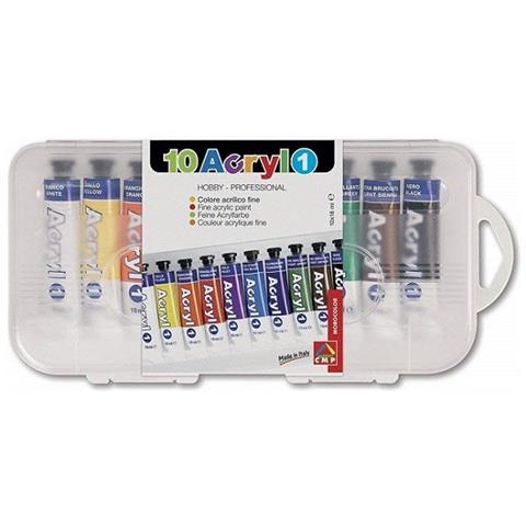 Cf10 Tubetti Alluminio 18ml Acril - Foto 2