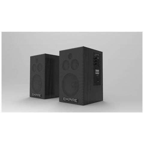 Sistema Audio 2 Vie Hs. 290 145+145 Watt Rms Continui Woofer 8" Bass Reflex Ingresso Xlr Stereo Colore Nero  - Foto 2