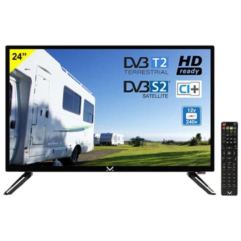 TV LED HD 24" TVD 224 V2 220V / 12V  - Foto 1