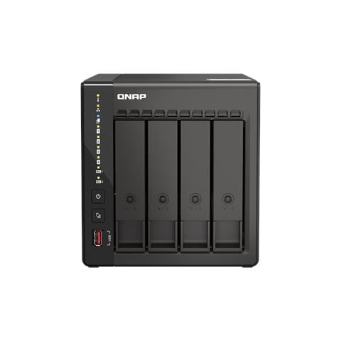 TS-453E NAS Tower Intel® Celeron® J6412 8 GB 0 TB QTS Nero - Foto 1