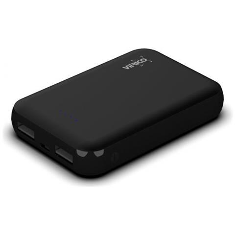 Powerbank Guard Ioni Di Litio 10000 Mah Nero - Foto 1