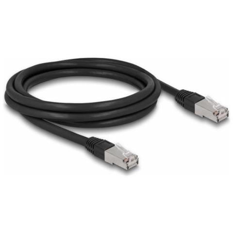 80127 Cavo Di Rete Nero 2 M Cat6a S /ftp (s-stp) - Foto 2