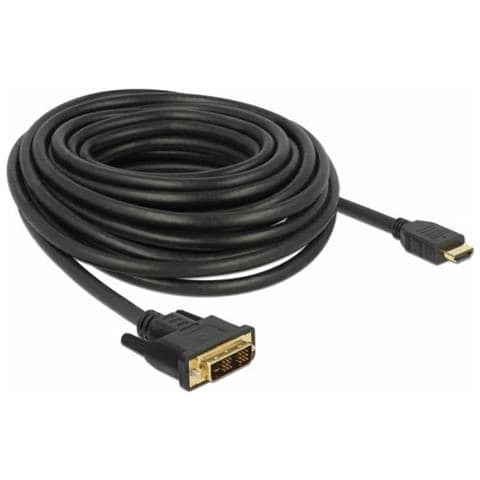 Cavo Dvi 18+1 Maschio > Hdmi-a Maschio 10,0 M - Foto 1