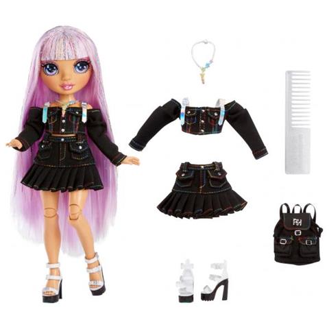 Junior High S3 - Bambola Alla Moda Arcobaleno 22 Cm - Avery Styles (arcobaleno) - Foto 1