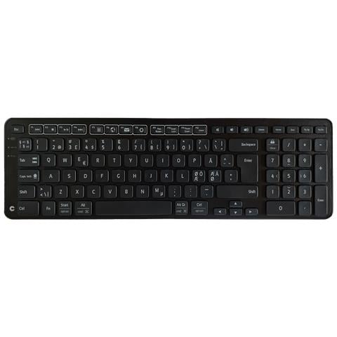 Tastiera Con cavo e senza cavo 102102 (Layout QWERTY) Colore Nero - Foto 7