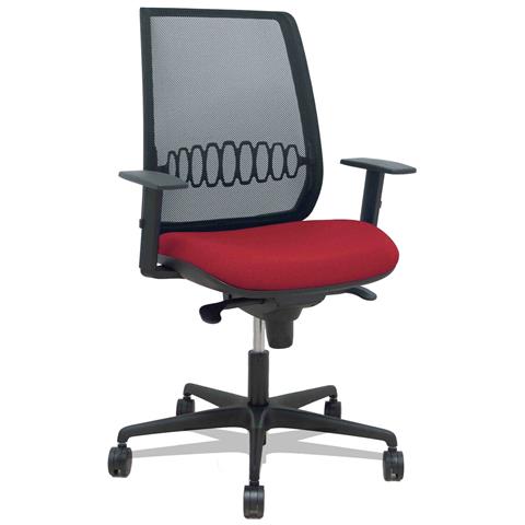 Sedia Da Ufficio Alares 0b68r65 Rosso Granato - Foto 1