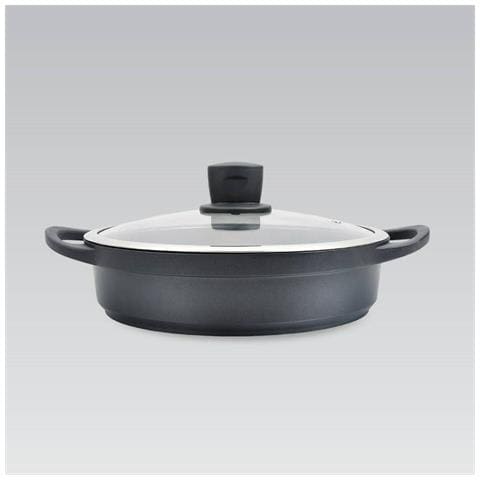 Pentola Con Coperchio Mr-4328-s Nero Alluminio Ø 28 Cm 3,8 L - Foto 3