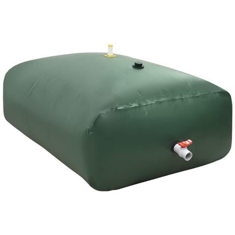Serbatoio Acqua Con Rubinetto Pieghevole 2100 L In Pvc - Foto 1