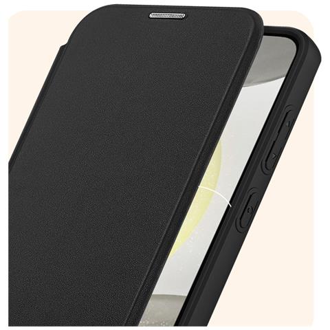 Custodia Magsafe Per Samsung S24 Portacarte Anti-rfid Anello Supporto, Nero - Foto 5