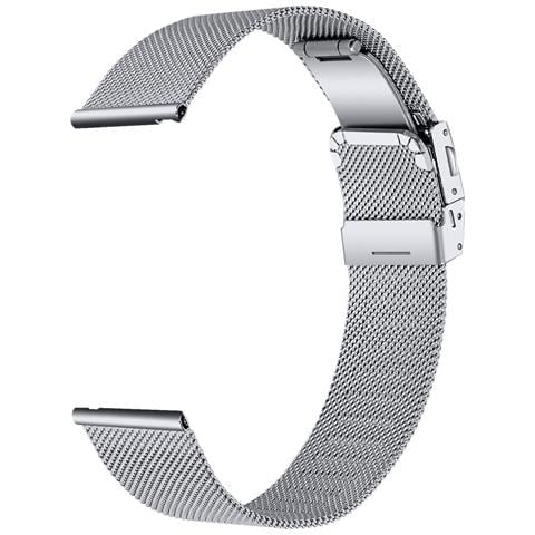 Cinturino Per Orologio In Acciaio Inossidabile Per Garmin Venu 3s / Forerunner 265s 18 Mm Silver - Foto 3