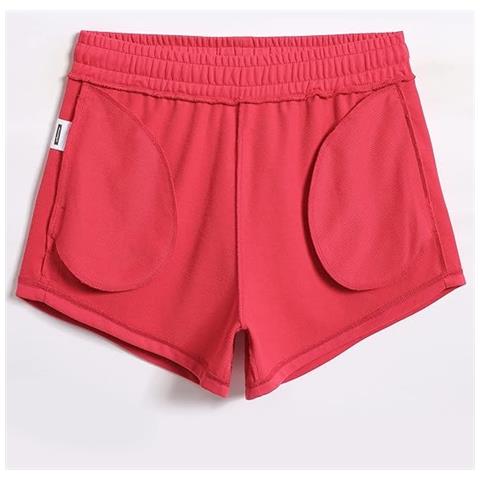 Pantaloncini Corti Della Tuta Da Ginnastica Da Donna Rosso L - Foto 4