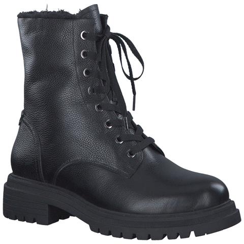 Black Casual Closed Booties Stivaletti Pelle Scarpe Donna Nero Eu 36, 1-26222-41 003 - Foto 1