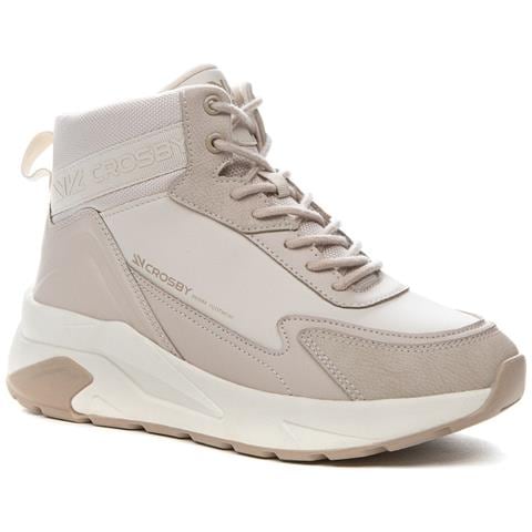 Beige Casual Closed Booties Stivaletti Sintetico E Tessile Scarpe Donna Beige Eu 37, 448159/01-01 - Foto 1