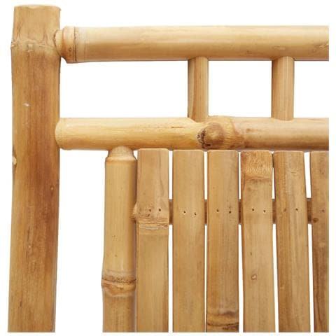 Sedie da Giardino Pieghevoli 4 pz 53x66x99 cm in Bamb? - Foto 10